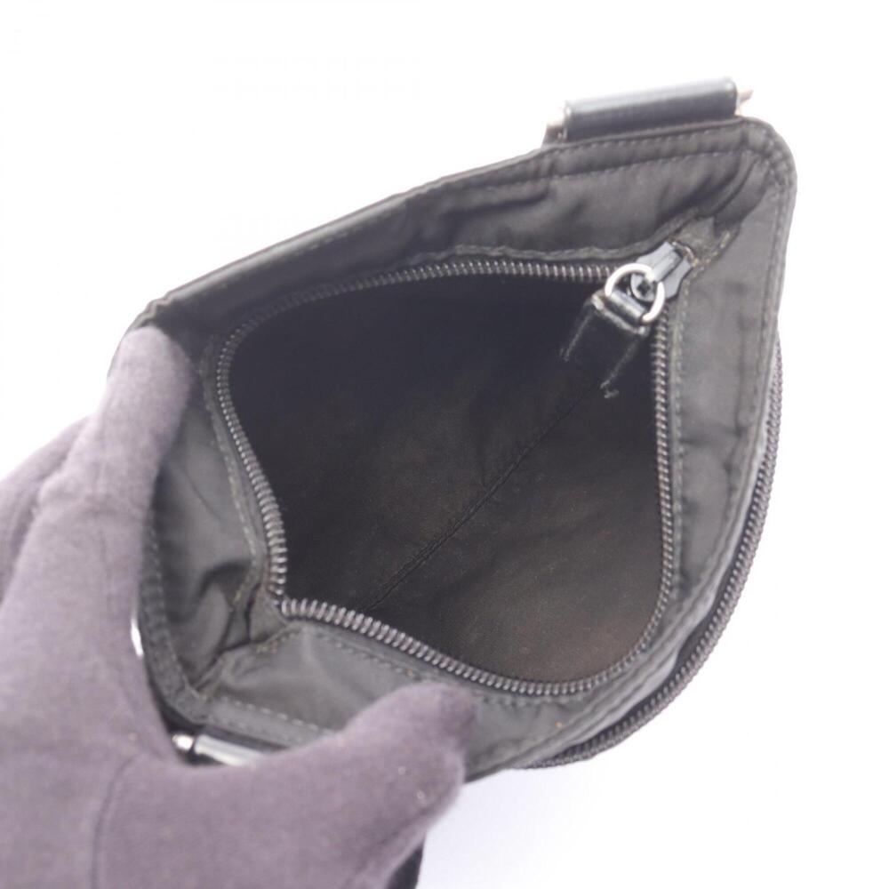 Prada PRADA Shoulder Bag Handbag Nylon Leather Women's Black - Picture 3 of 9